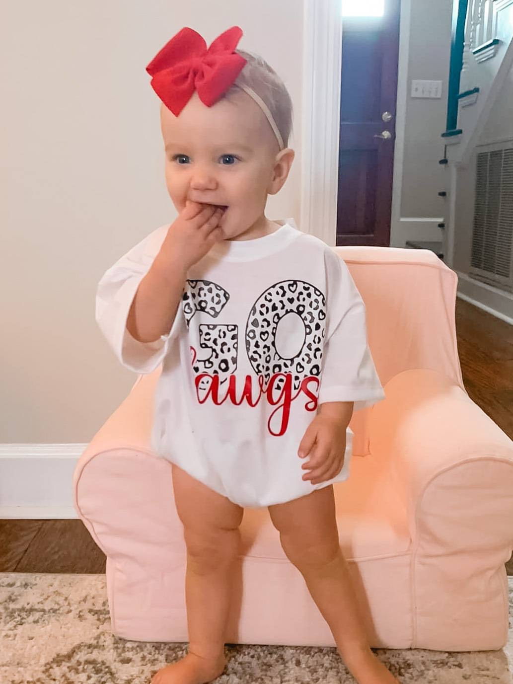 Go Dawgs Bubble Romper