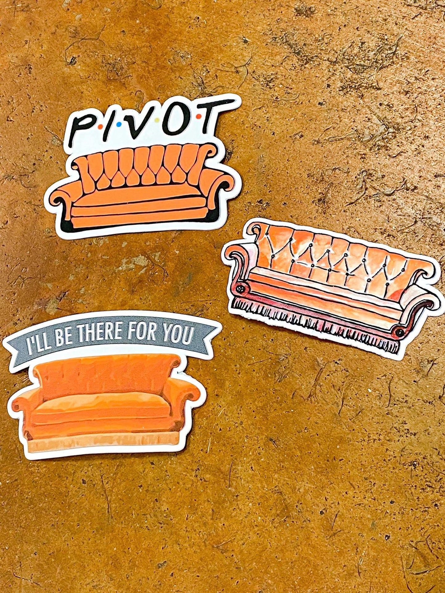 F.R.I.E.N.D.S Couch Sticker