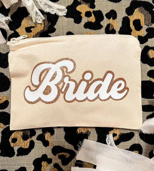 Retro Bride Pouch
