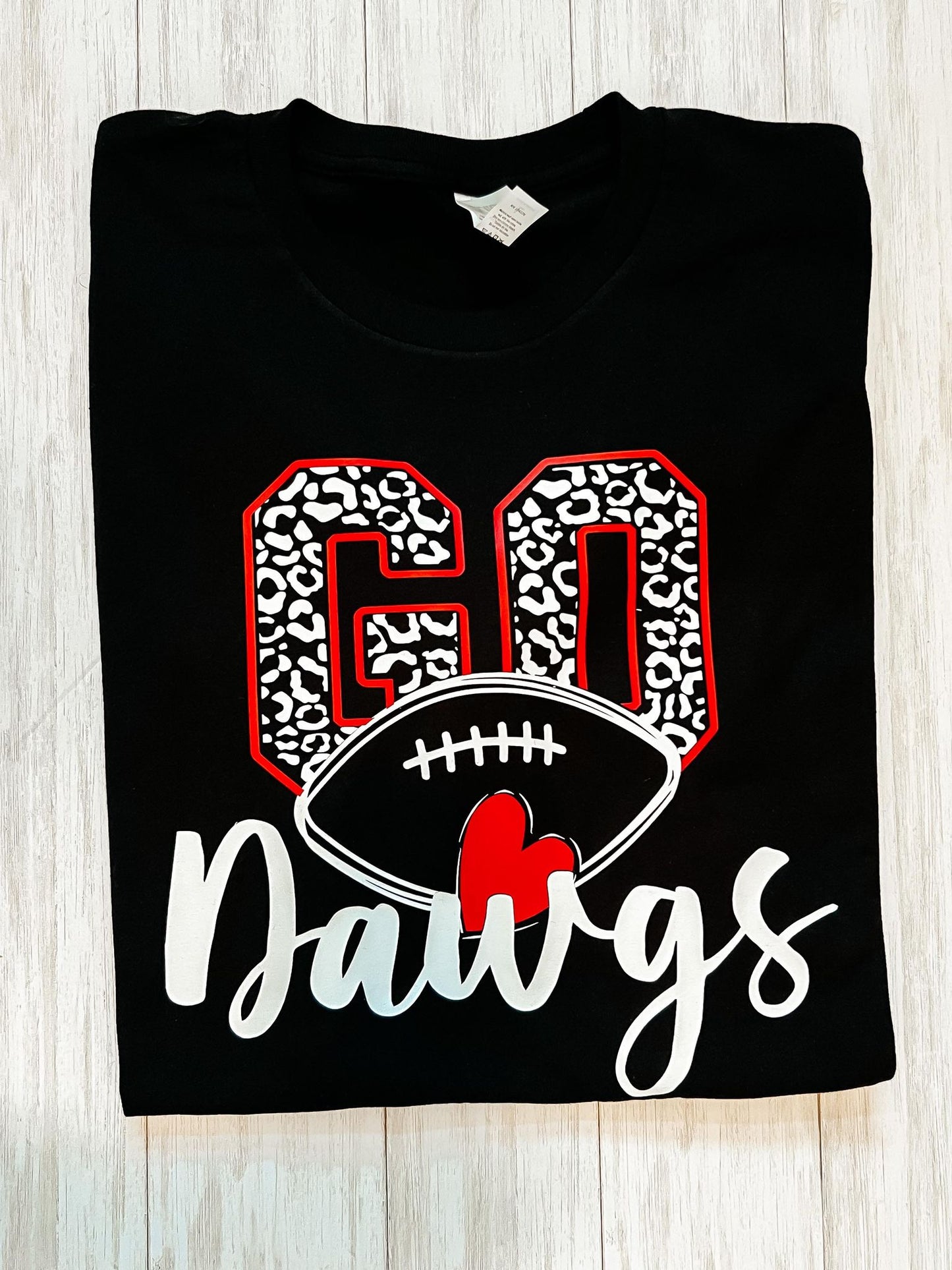 Go Dawgs Leopard Tee