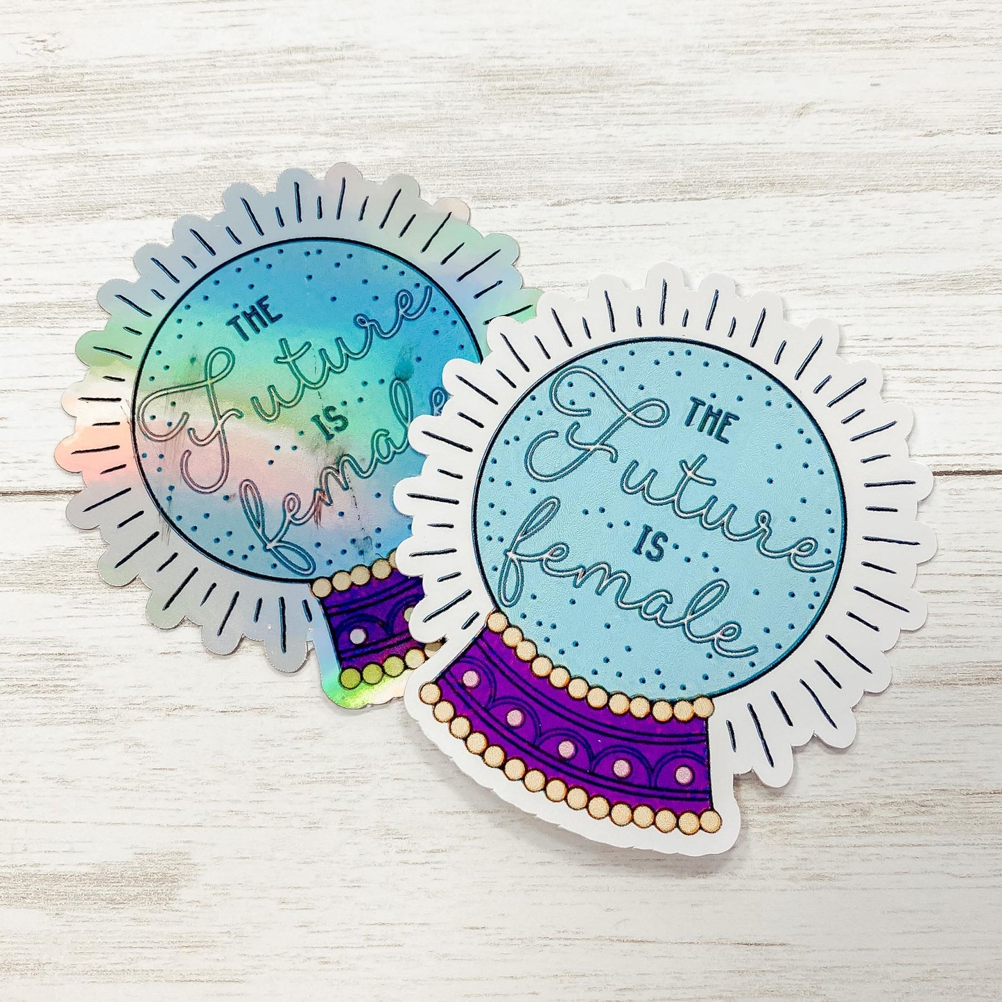 Future Is Female Sticker