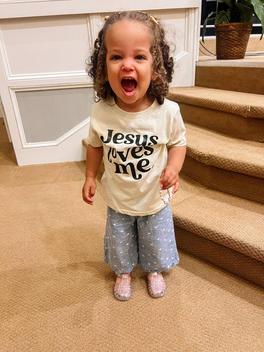Jesus Loves Me Tee (NEUTRAL)