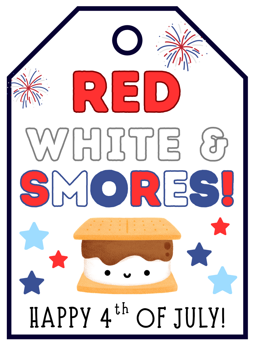 Red, White + Smores TAG