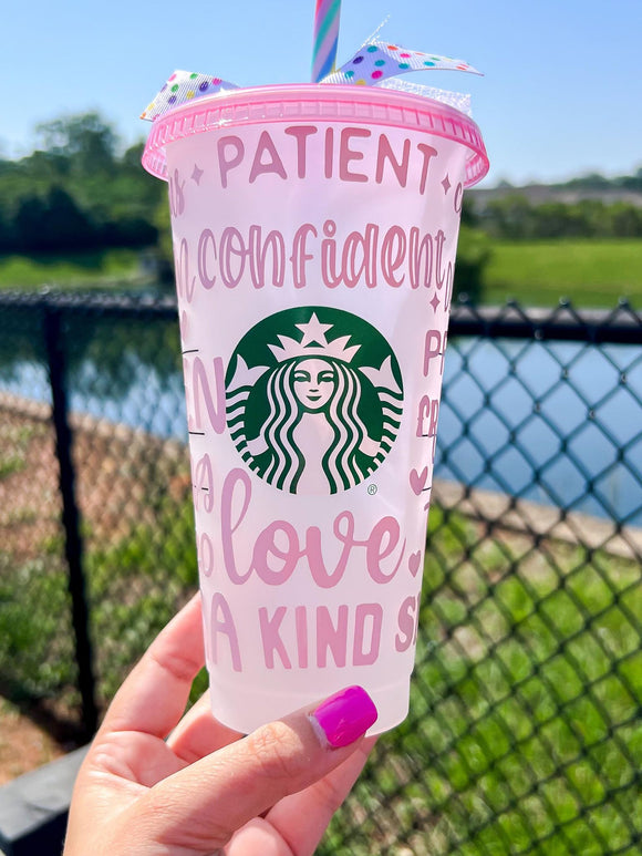 Affirmation Starbies Cup (COLOR CHANGING!)