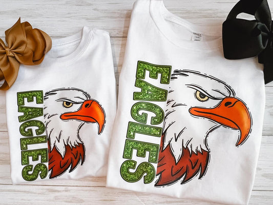 Eagles Pride Glitter Tee