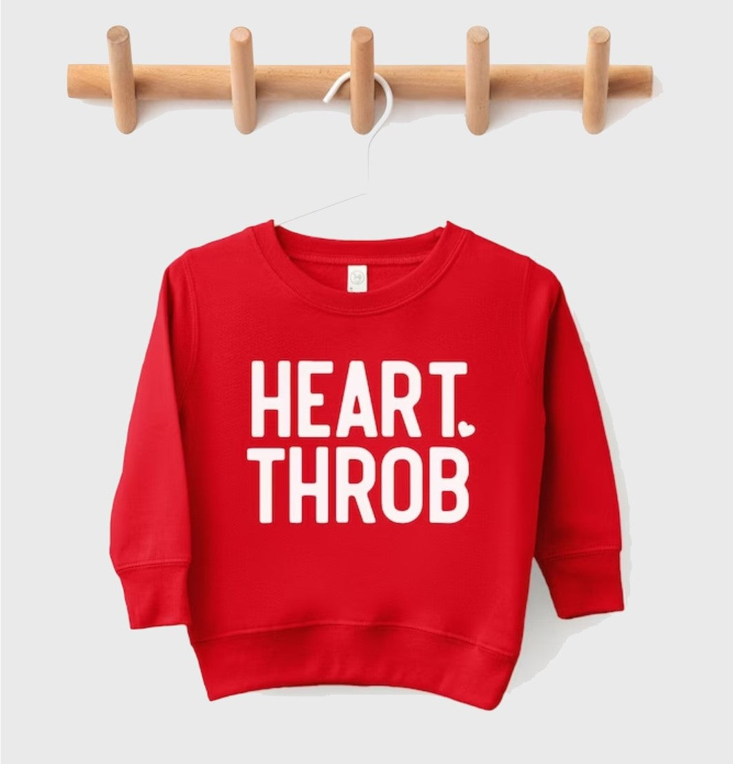 Heart Throb Sweatshirt/Tee