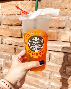 Pumpkin Queen Starbucks Cup