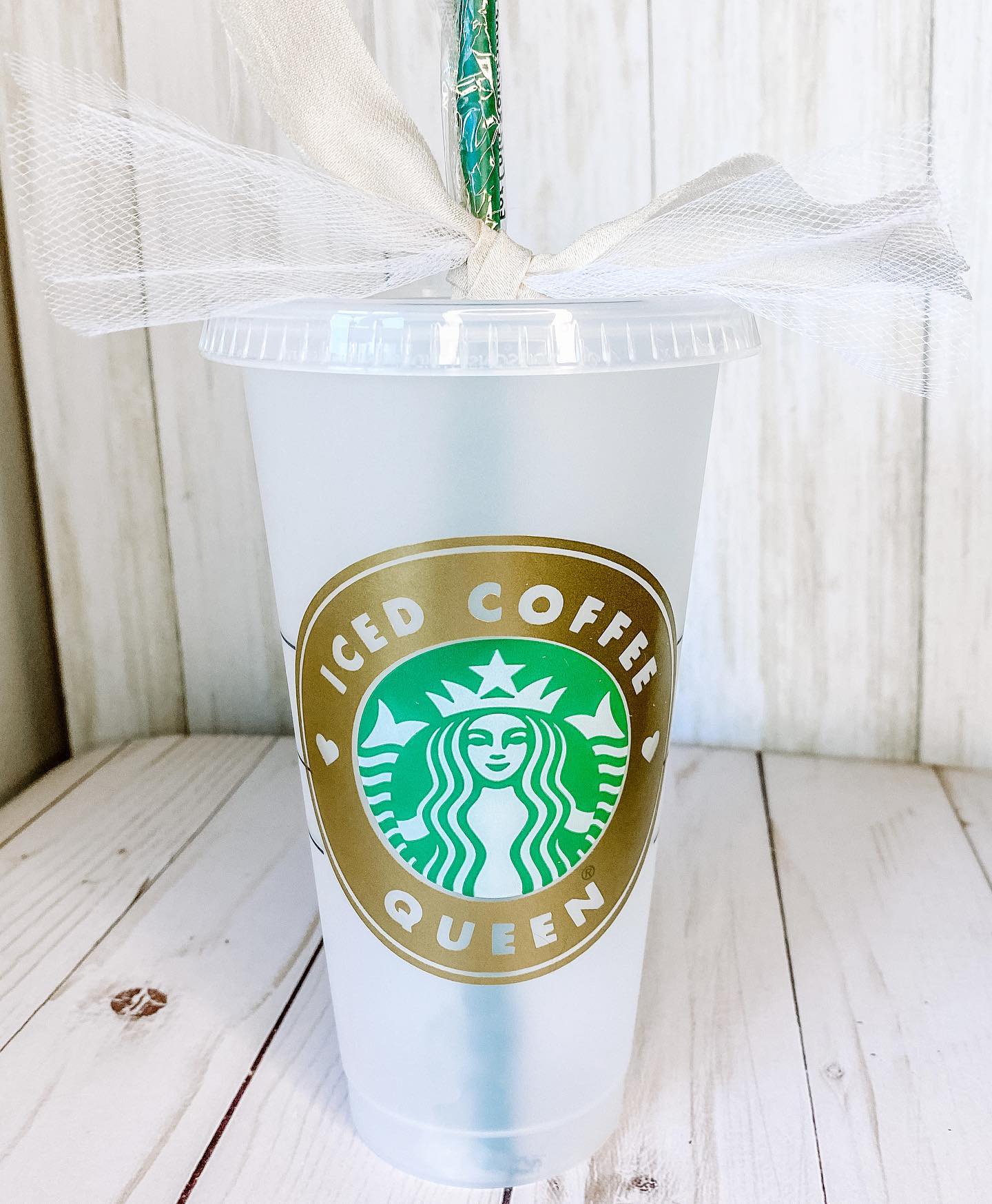 Iced Coffee Queen Starbucks Cup