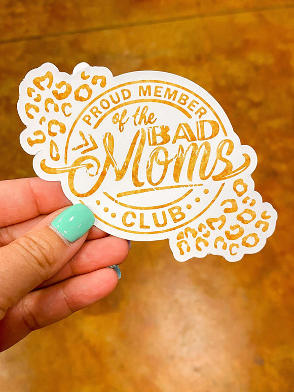 Bad Moms Club LEOPARD Sticker