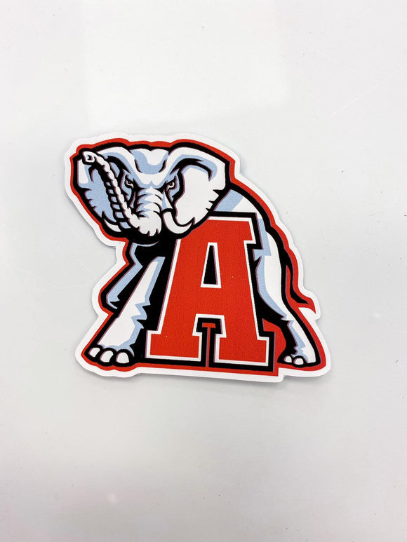 Big Al 'A' Sticker