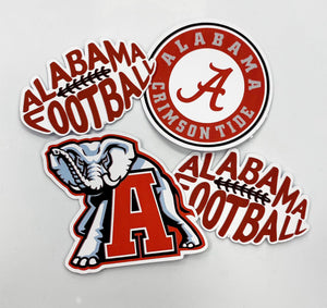 Alabama Football Sticker Set