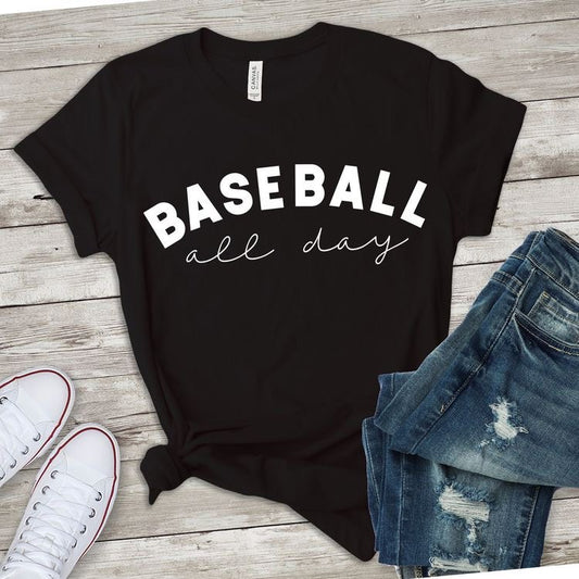 Baseball All Day Tee