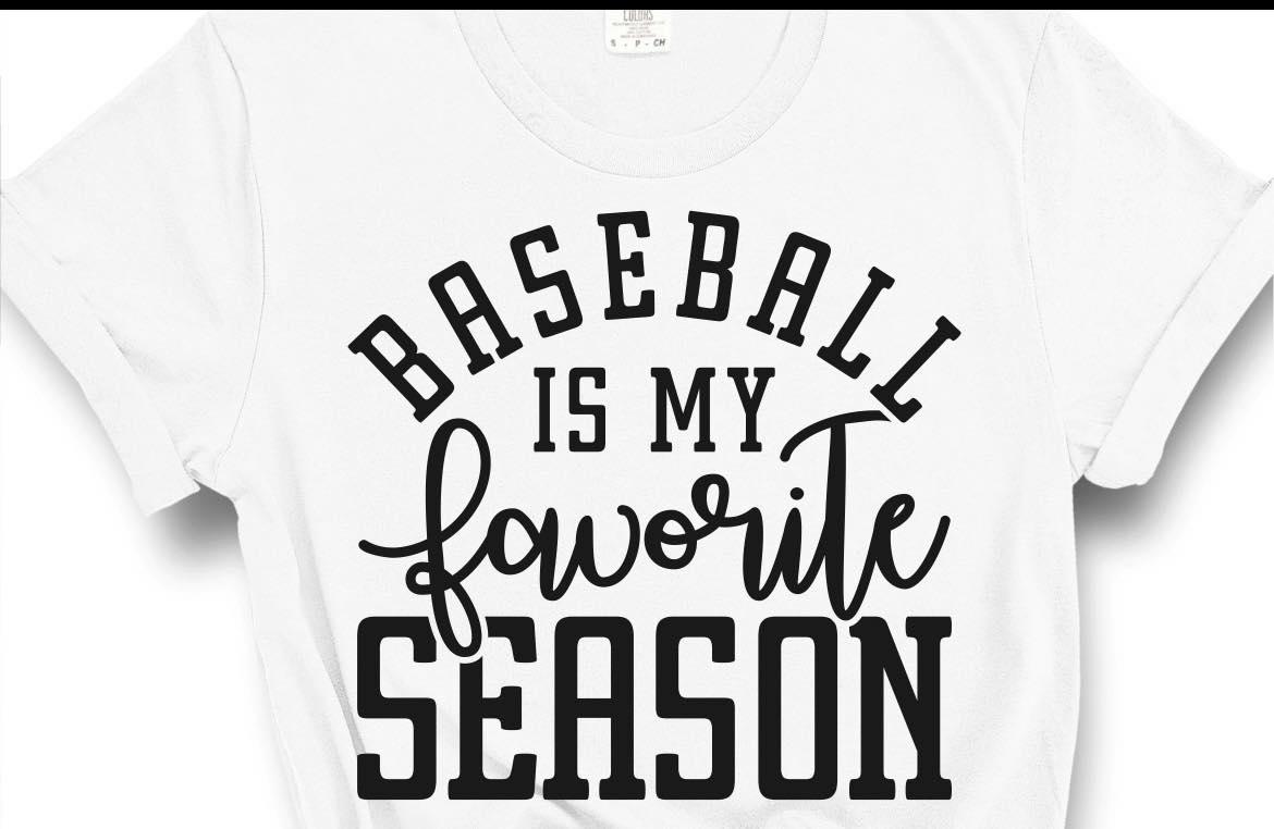 Baesball Season is my Fav 1 Tee