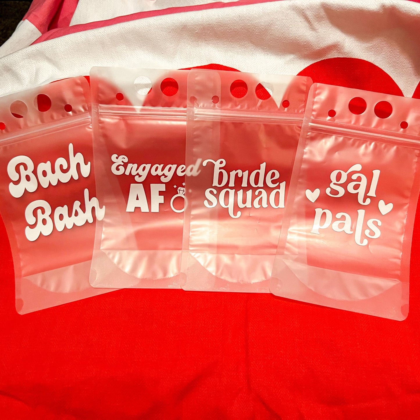 Bridal Drink Pouches