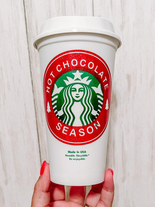 Hot Chocolate Season Starbies Cup