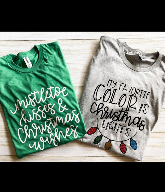 Christmas Lights Tee