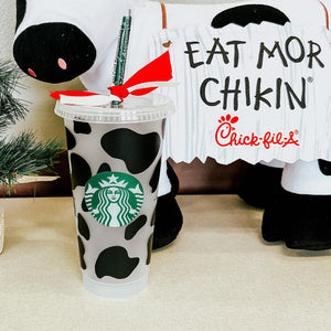 Cowprint Starbies Cup