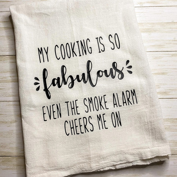 Cooking is Fabulous Towel