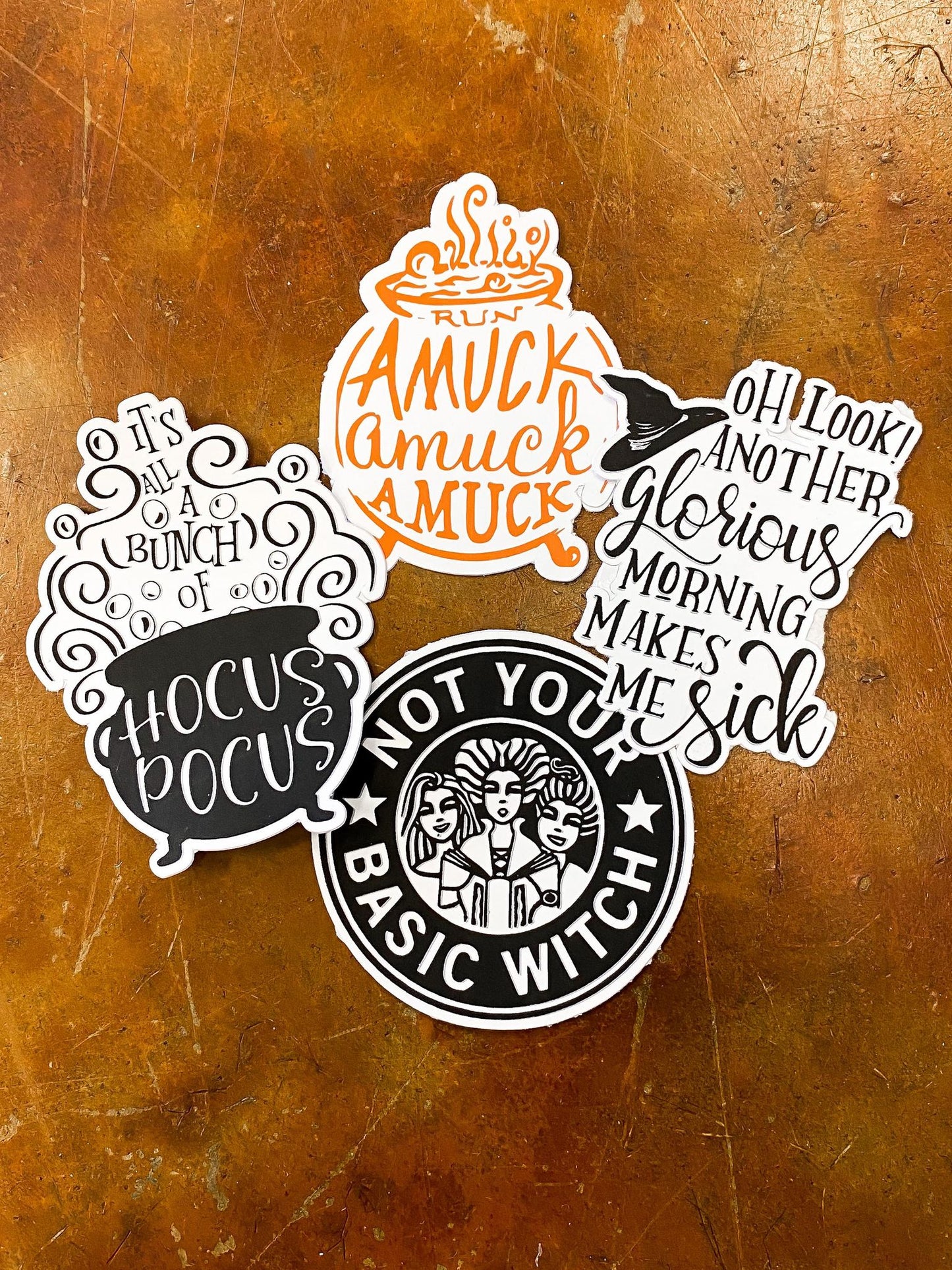 Amuck Amuck Amuck Sticker