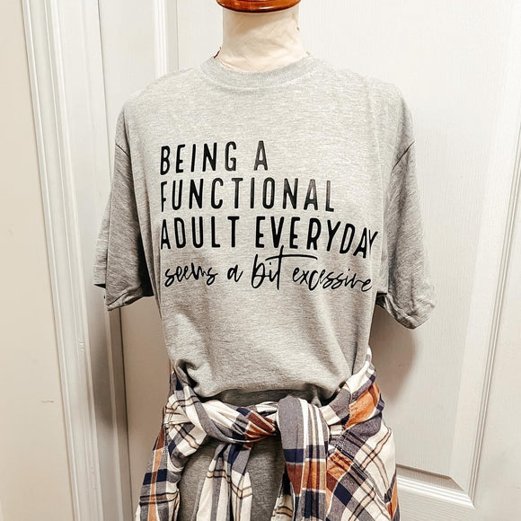Functional Adult Tee/Sweatshirt