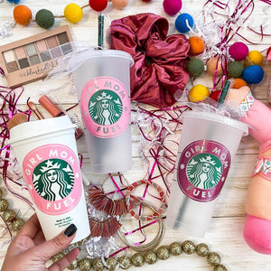 Girl Mom Starbucks Cup