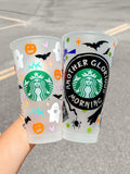 Halloween Icon WRAP Starbies Cup