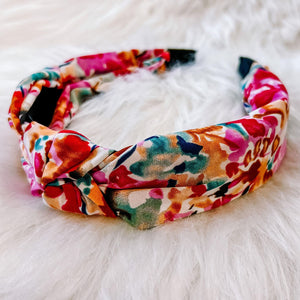 Floral/Watercolor Headband