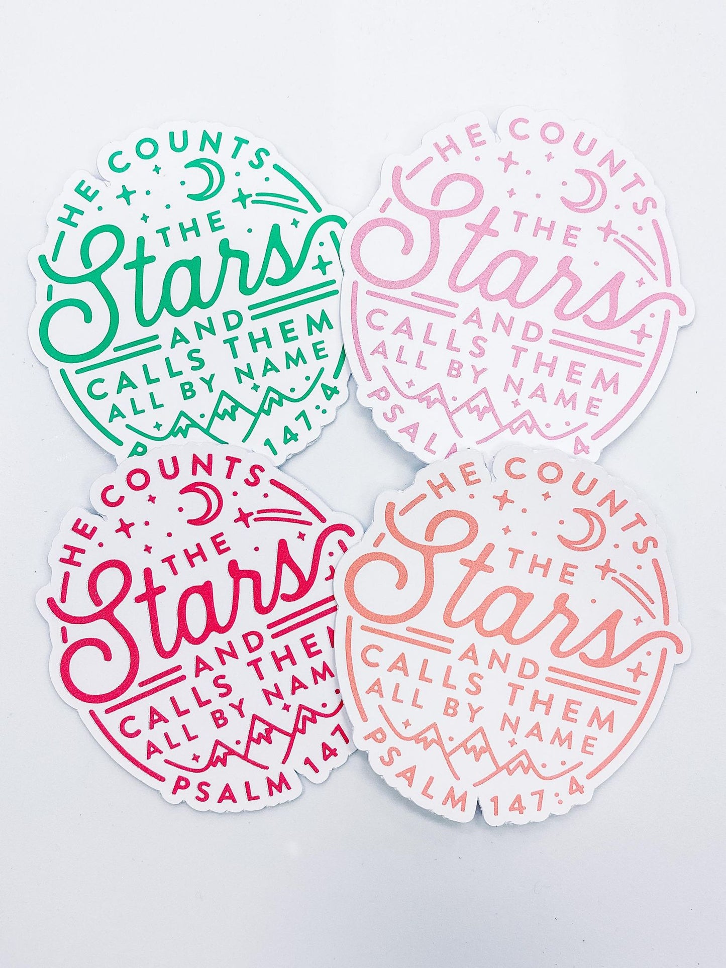 Psalm 147:4 Sticker