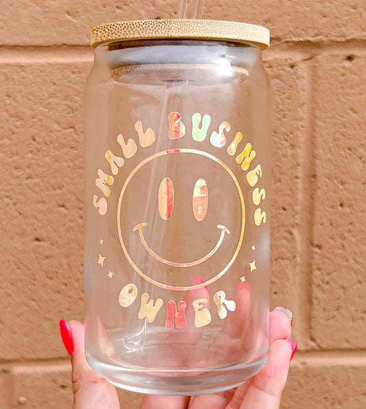 Small Business Owner Smiley Mug