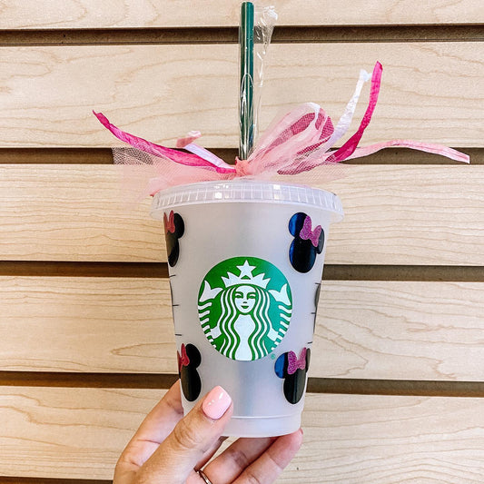 Minnie Mouse Starbucks Cup (KIDS)