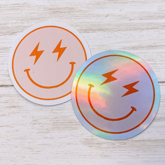 Retro Smiley Sticker