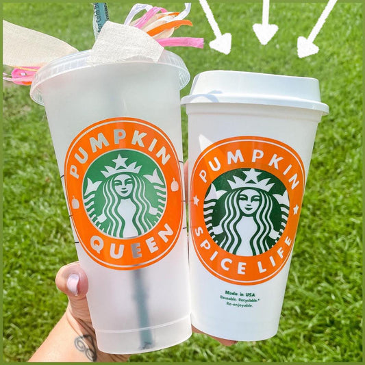 Pumpkin Spice Starbies Cup