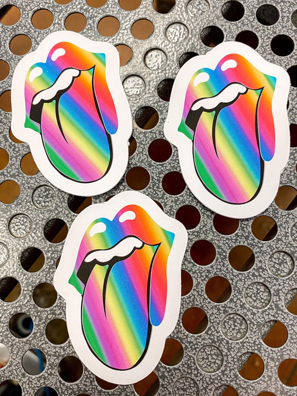 Rainbow Kiss Sticker