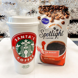 Santa's Coffee Starbies Cup