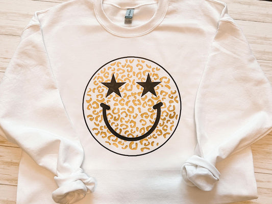 Wild Side Smiley Sweatshirt
