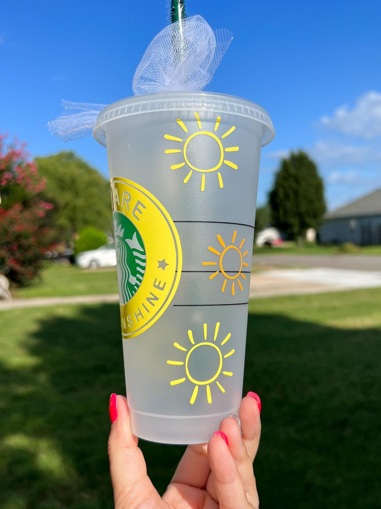 You Are My Sunshine Starbies Cup